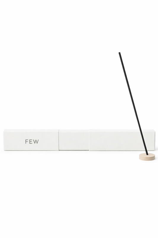 BLANK FEW background scent incense designed for subtle ambient fragrance